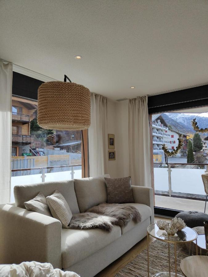 Apartamento Sunnustrahl Grächen Exterior foto