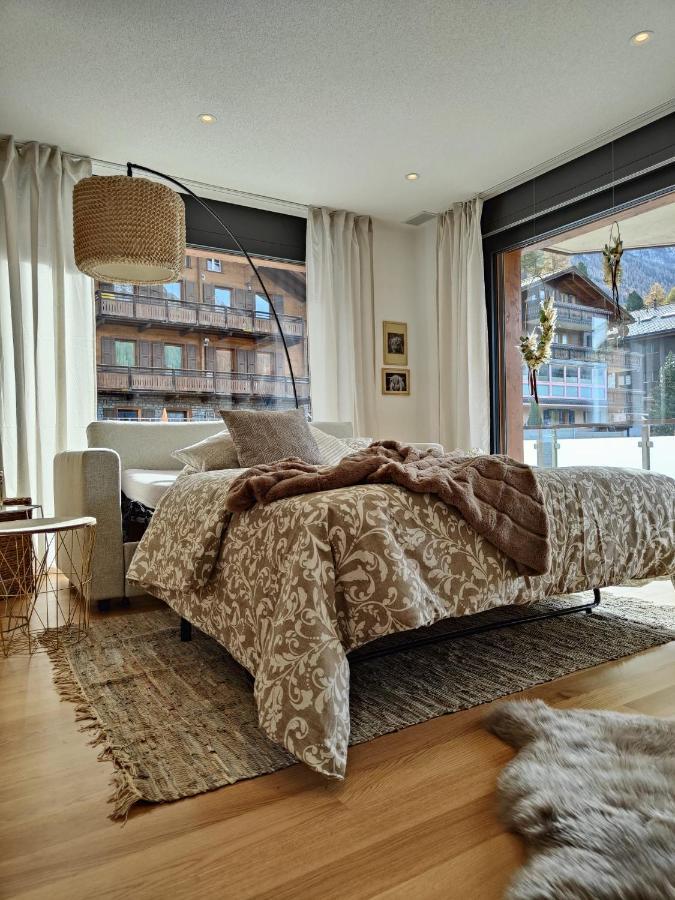 Apartamento Sunnustrahl Grächen Exterior foto